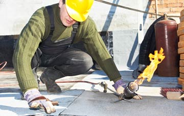 Hunters Forstal flat roof construction